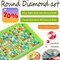Mandala Flower 5D Diamond Art Kit for Adults – DIY Special-Shaped Rhinestone Painting, Beginner-Friendly Crystal Diamond Wall Decor, 12x12 in